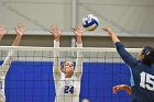 Volleyball vs MHC  Wheaton Women's Volleyball vs Mount Holyoke College. - Photo by Keith Nordstrom : Wheaton, Volleyball
